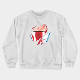 ginger scratch Crewneck Sweatshirt